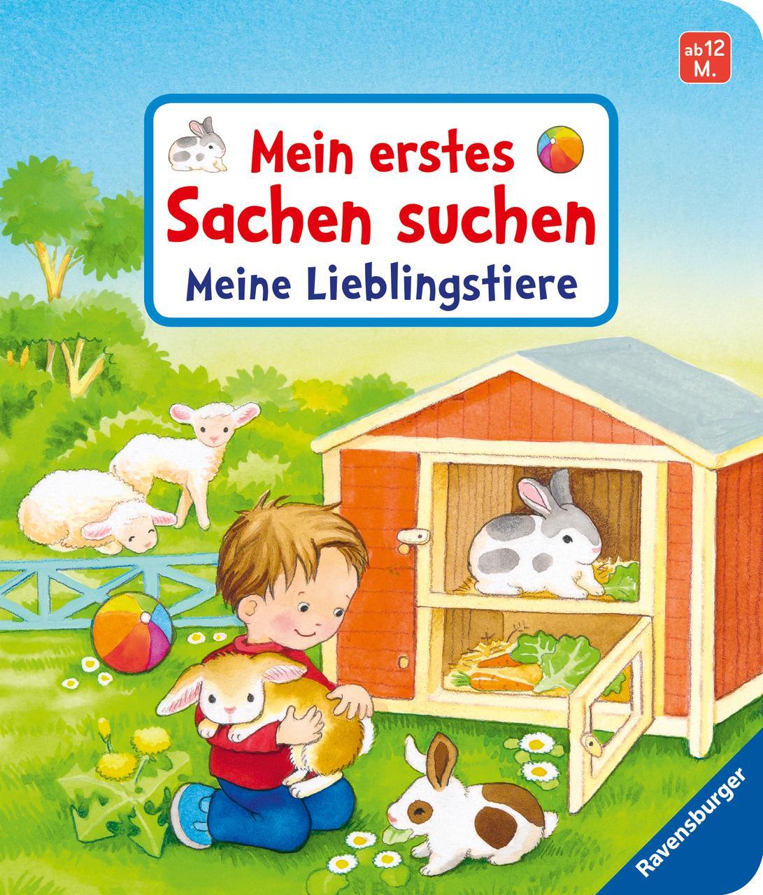 Thumbnail - Mein Erstes Sachen Suchen: Meine Lieblingstiere Sandra Grimm