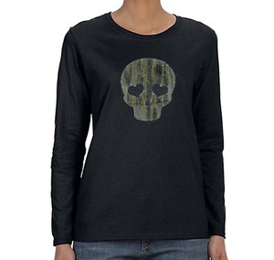 skull sequin shirt
