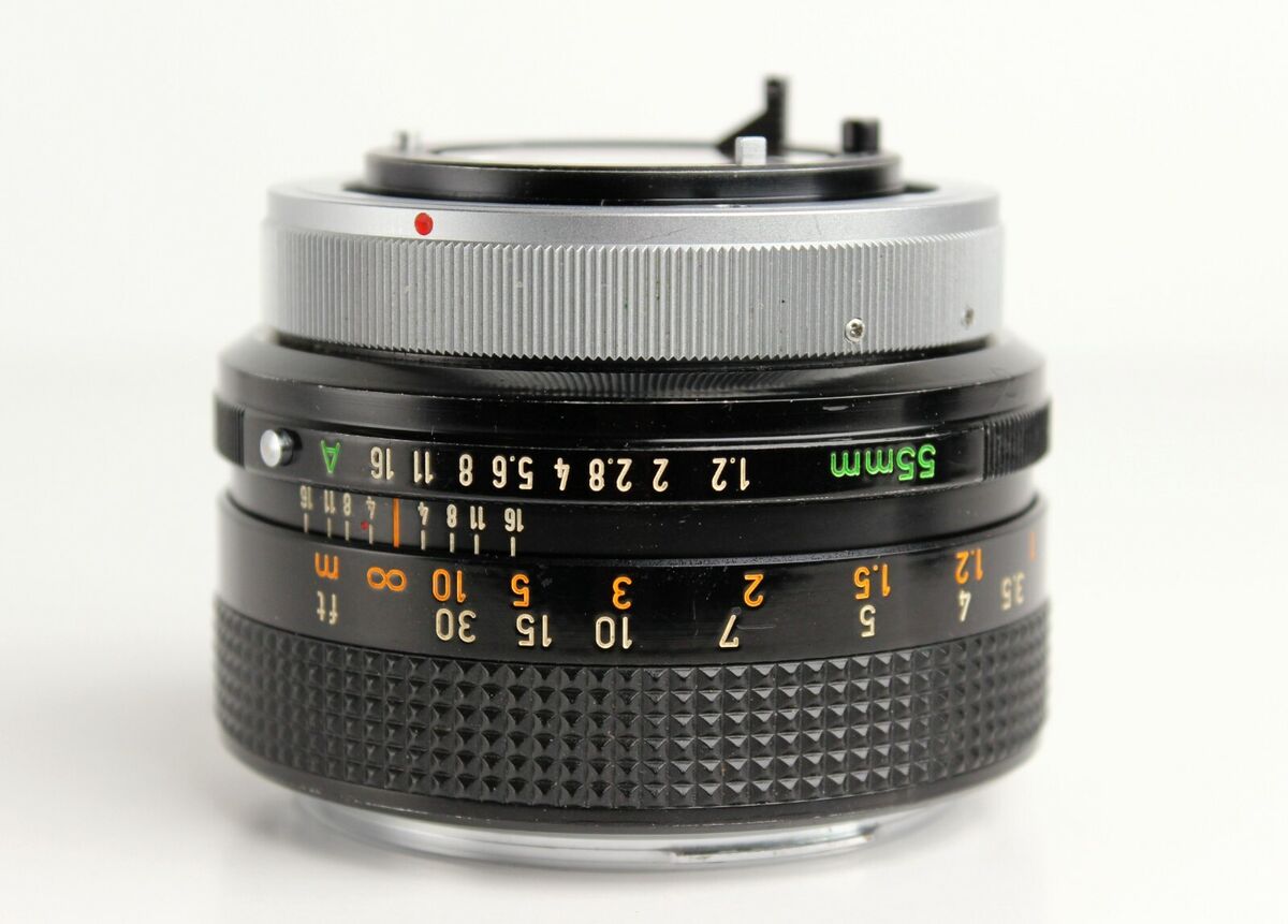 Canon FD 55mm f1.2 SSC Aspherical ASPH SLR Lens Made In Canon FD 55mm f1.2 SSC Aspherical ASPH SLR Lens Made In