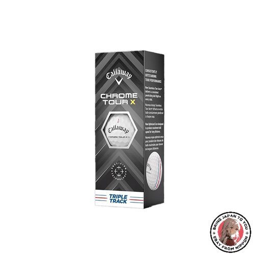 NEW Callaway Golf Balls Chrome Tour X Triple Track Balls White