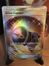 Great Catcher 264/236 Full Art Item Trainer NM-Mint Pokemon Cosmic Eclipse
