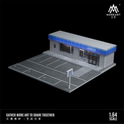 MoreArt 1:64 Rosen LAWSON store lighting version Assembly Scene Diorama