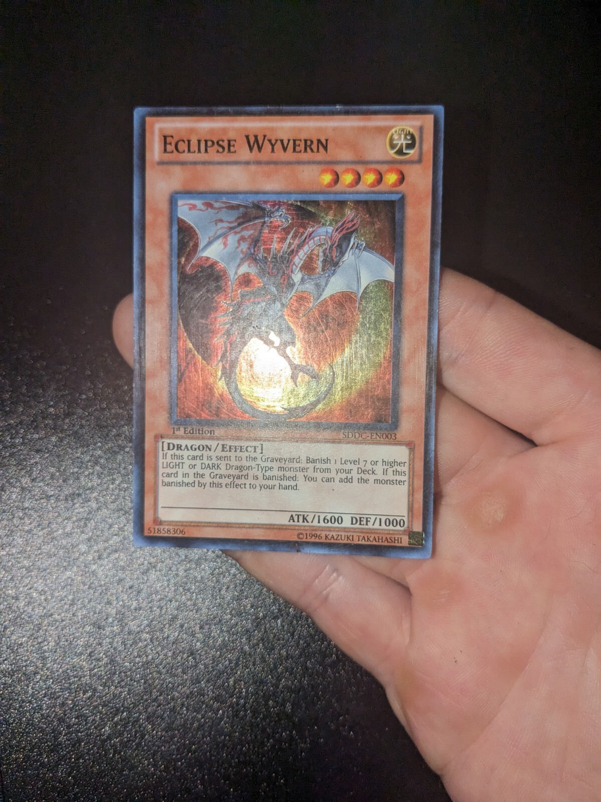 Yu-Gi-Oh! TCG Eclipse Wyvern Structure Deck: Dragons Collide SDDC-EN003 1st...