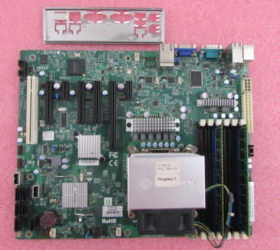 SuperMicro X8SIA ATX Motherboard LGA1156 w/X3430 SLBLJ, 2x4G Mem, Heatsink & IO