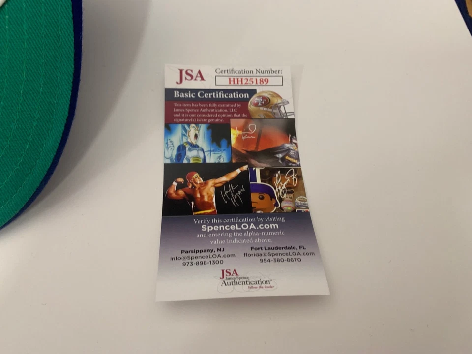 Sombrero de colección autografiado por Don Drysdale Dodgers New Era certificado de autenticidad JSA #HH25189 Foto 4 de 4