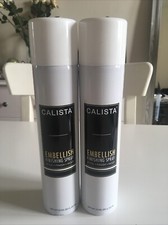 2 PACK Calista Embellish Finishing Hairspray Style-Finish-Hold - 10 oz New