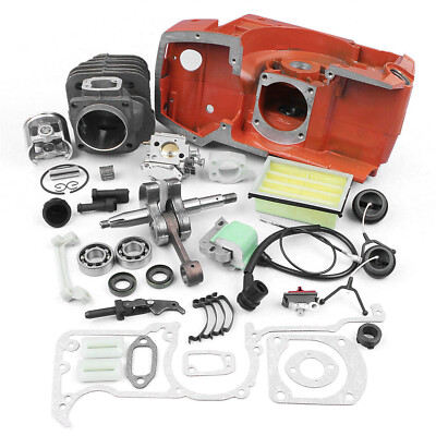 Crankcase Crankshaft Cylinder Muffler For Husqvarna 268 272 272XP Chain saw