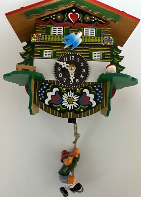 Albert Schwab Cuckoo Clock Germany Hand Made