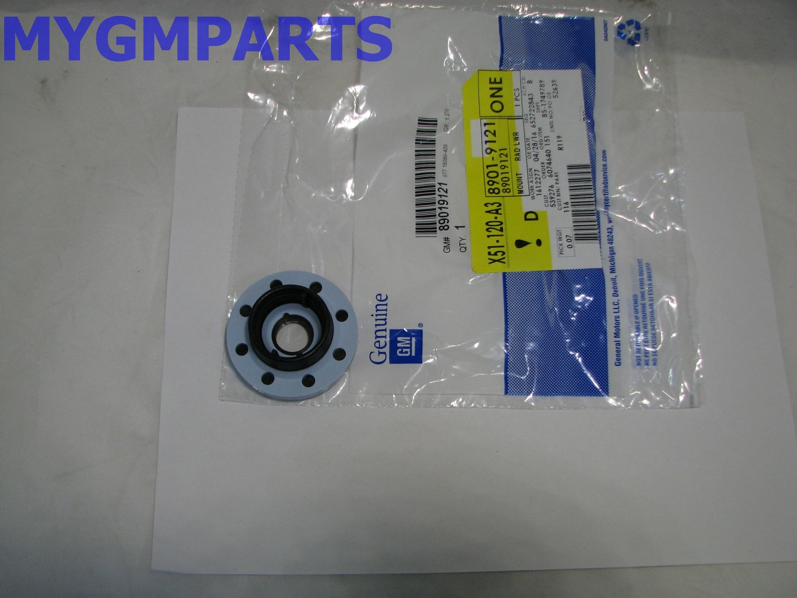 HUMMER H2 2003-2009 YUKON AVALANCHE LWR RADIATOR RUBBER MOUNT 2007-2013 ...