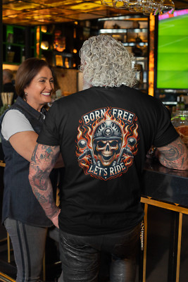 Born Free Let's Ride Shirt - Large