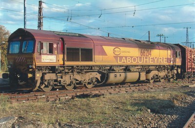  2010 Gare de LABOUHEYRE (40) Euro cargo rail 66214