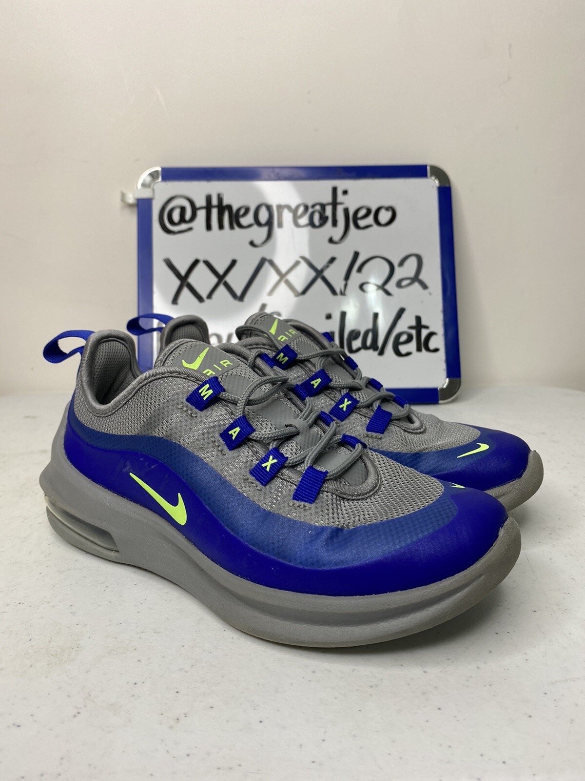 Nike Air Max Axis Sneakers Running Shoes CZ9710 001 Size 2Y | eBay