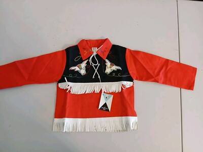 Vintage Young Texan Cowboy Shirt Rare 1960 s NWT LOOK! SIZE 4 Roy ROGERS