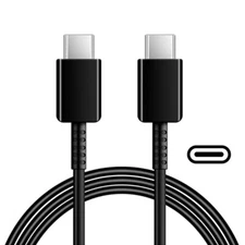 USB-C Cable Fast Charge Type C To Type C Charging Cord Rapid Charger 3FT 6FT