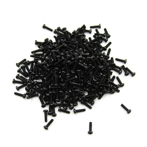 M1 M1.2 M1.4 M1.6 M1.7 M2 schwarz Kreuzschlitz Kreuzpfannenkopf kleine Micro Bolzen Schrauben - Bild 4 von 12