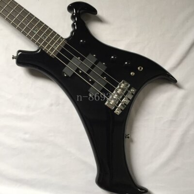 #ad Black Warwick Buzzard 4 String Electric Bass Guitar Number Rosewood Fretboard $339.48