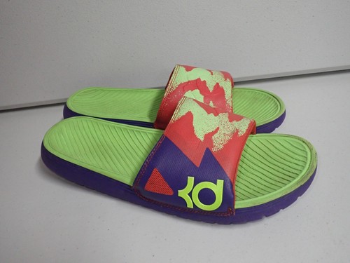 RARE Nike Solarsoft KD Slide Purple Red 