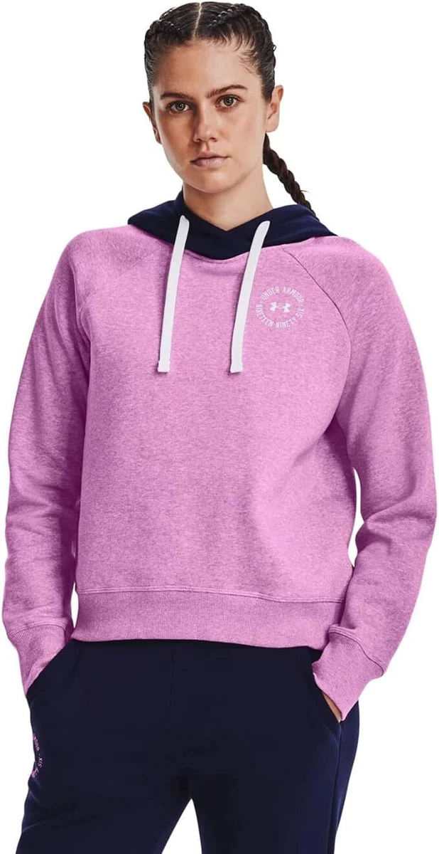 Women's ua rival fleece graphic cb hoodie sale