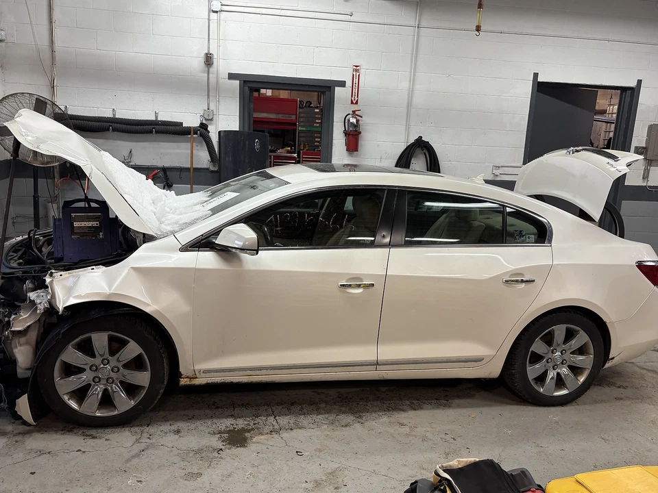 Regulador de ventana de puerta trasera izquierda usado se adapta a: Buick Lacrosse 2011 trasero izquierdo gr Foto 2 de 4