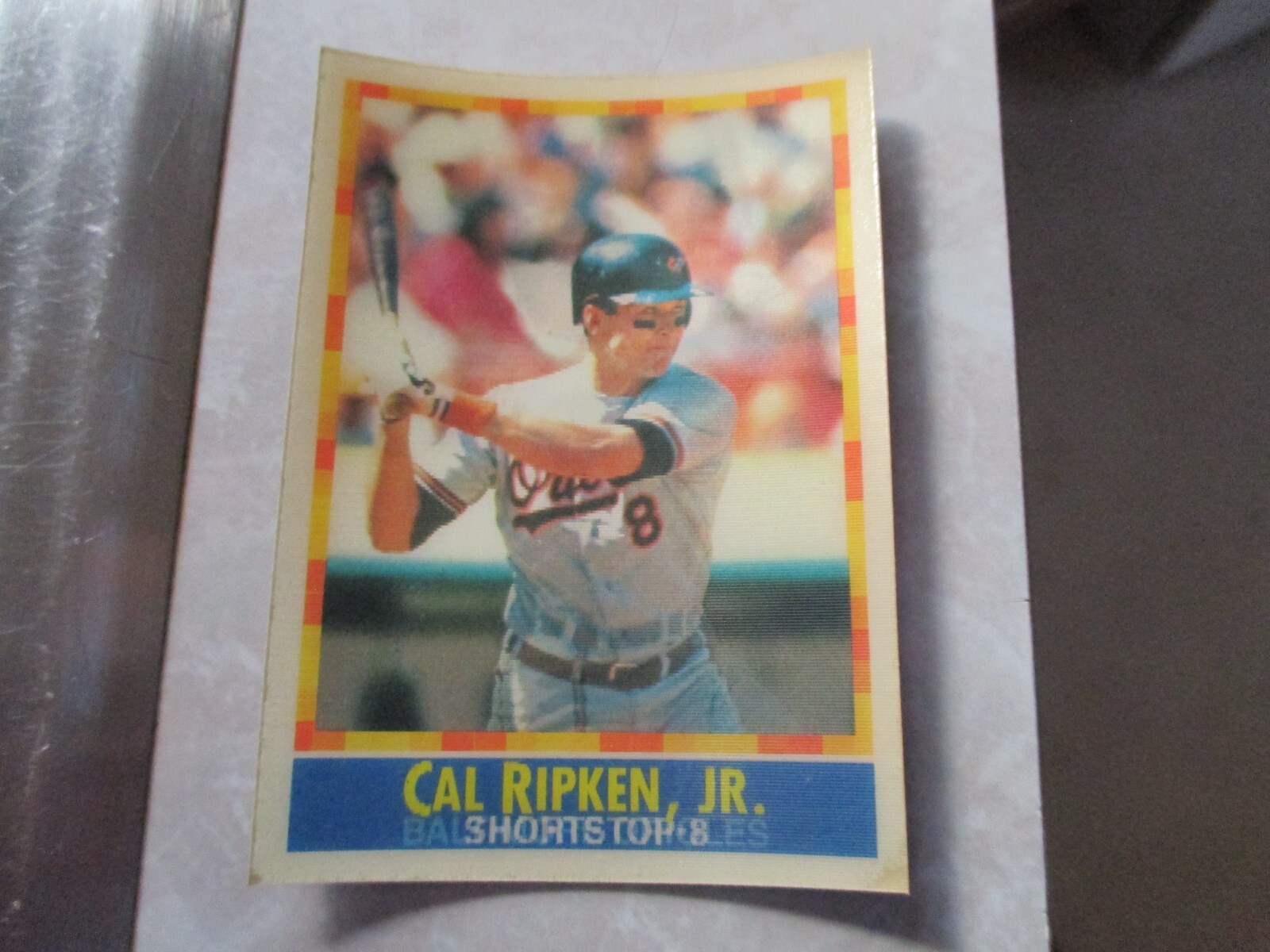 1990 Sportflics #100 Cal Ripken Jr. Baltimore Orioles
