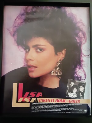 Lisa Lisa And Cult Jam Rare Original Promo Poster Ad Framed! | eBay