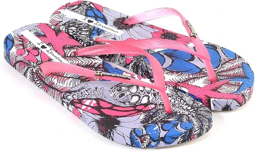 Flache Damen-Flip-Flops Mädchen Ipanema Sommer pink schwarz weiß UK-Verkäufer Größe UK4 - Bild 15 von 15