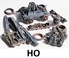 HO Scale - Trackside Junk "Diecast Metal KIT" - WOO-D202