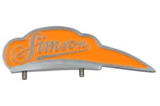 Wappen (orange) zum Vorderradkotflügel für SIMSON SR1, SR2, SR 2E