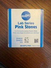 Lab Series Aluminum Oxide Mounted Pink Stones 12/Bx