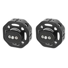 2Pcs CAMVATE Aluminum Side Handgrip with 1/4"-20 Screw Mount for Camera Cage Rig