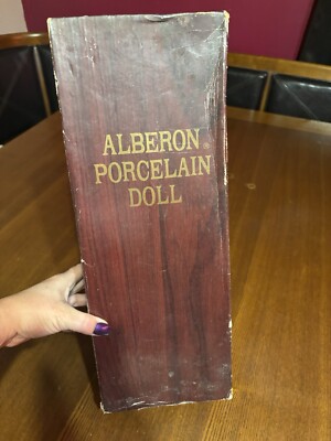 Vintage Alberon Porcelain Soft Body Doll