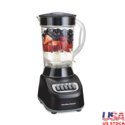 Smoothie Blender 650W 12 Speeds BPA-Free Jar Quiet Operation Ice Crushing New