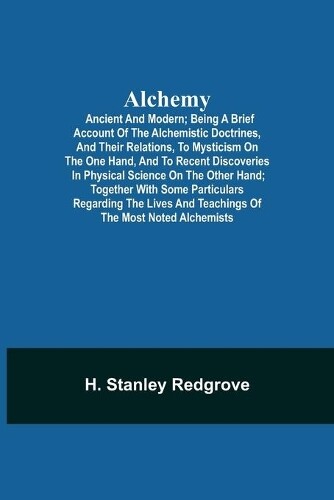 Thumbnail - H Stanley Redgrove Alchemy (taschenbuch)