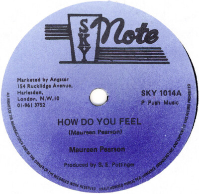 Maureen Pearson / The Revolutionaries - How Do You Feel (7'')
