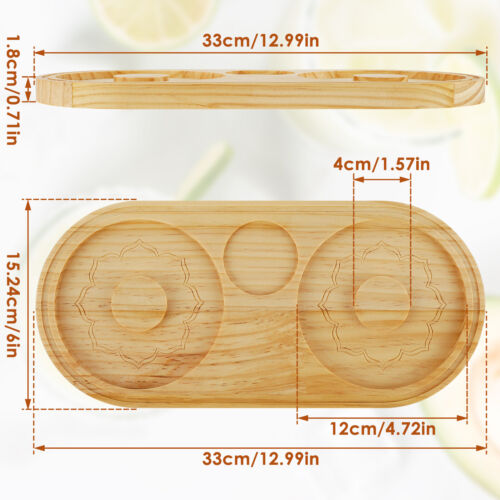 Margarita Salt Rimmer Reusable Bamboo Sugar Salt Rimmer 2-in-1 Bar Glass weSXh