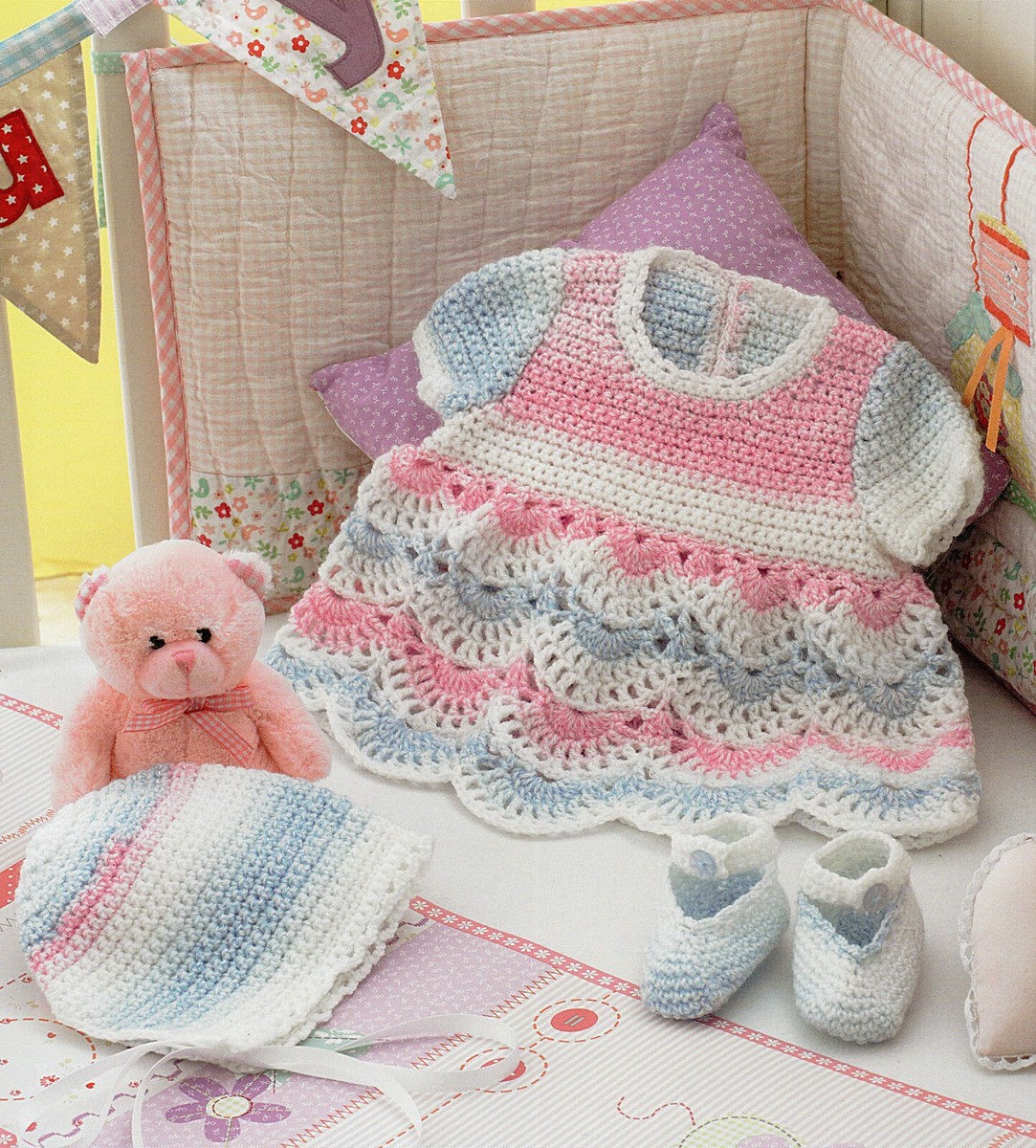 Free Crochet Patterns For Baby Girl Dresses