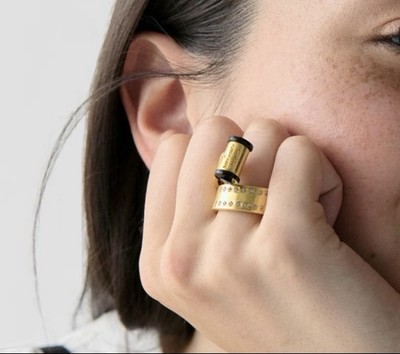 Kate Spade Picture Perfect Camera Statement Ring Size 7