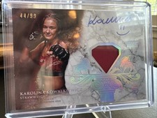 2025 Topps Royalty UFC Royalty Relic Signatures #RR-KK Karolina Kowalkiewicz /99