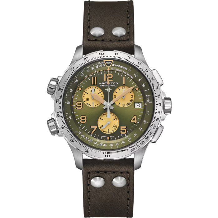Hamilton Men Khaki Aviation 46mm Quartz Watch H77932560