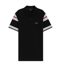 HUGO BOSS BLACK POLO SHIRT SLEEVE ZONE 50544476001