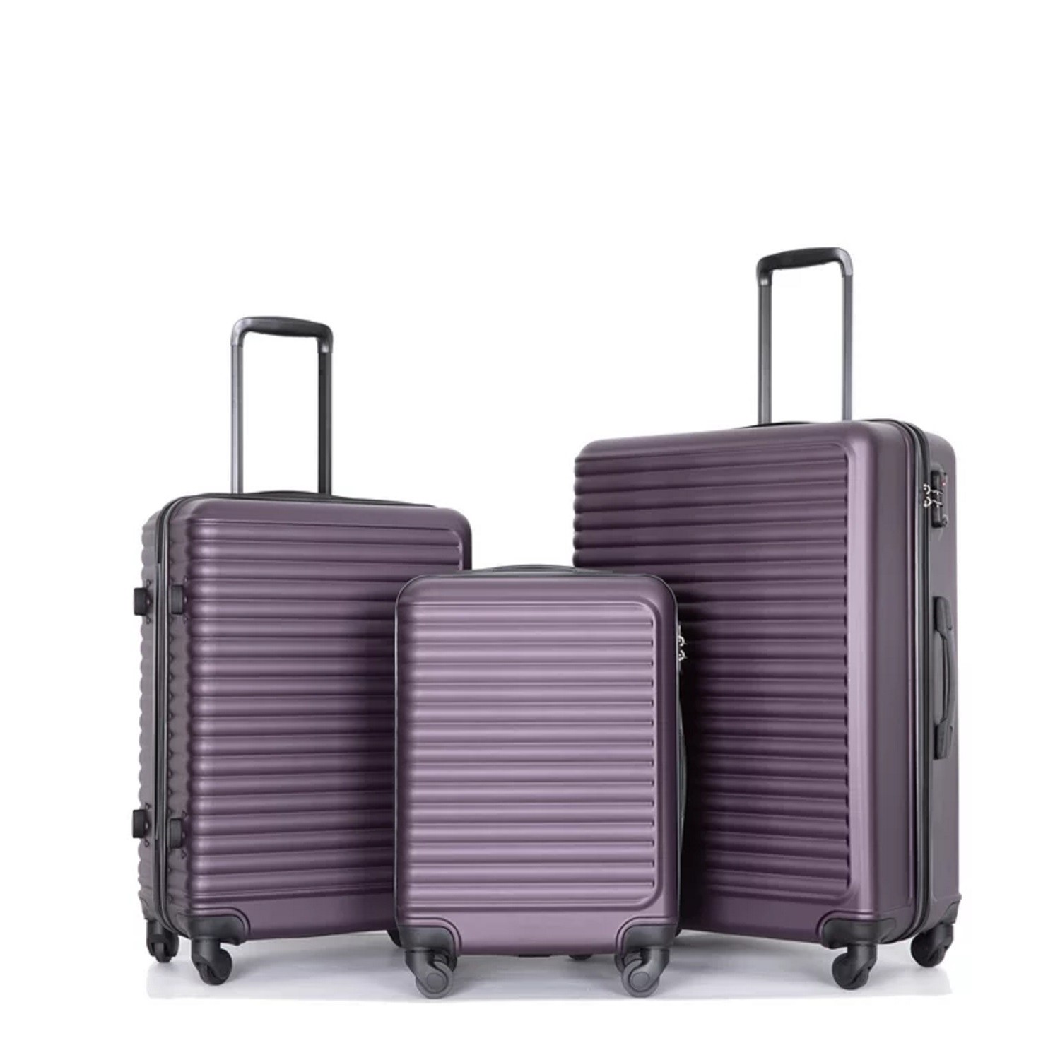 Set Hardshell Lightweight Suitcase With Tsa