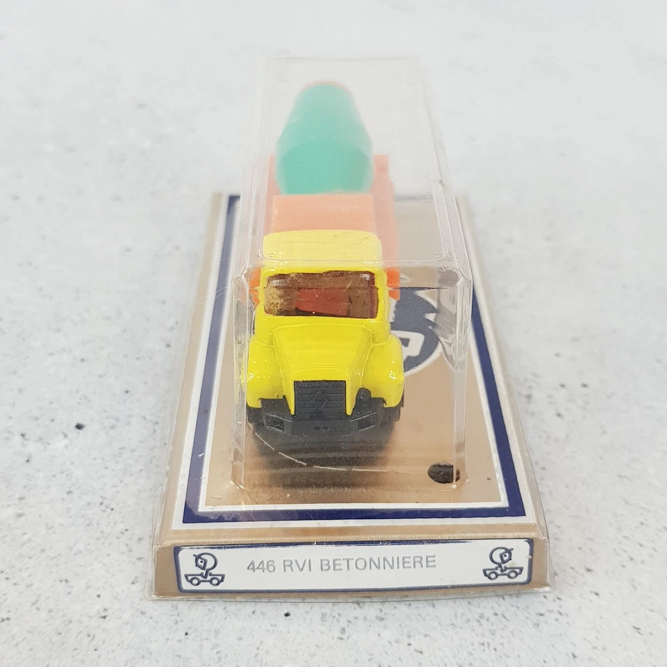 De colección - Mini Jet De Norev Diecast Truck 446 Renault RVI BETONNIERE Foto 2 de 4