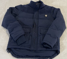 Manchester City FC Jacket Boys Med MCFC Blue