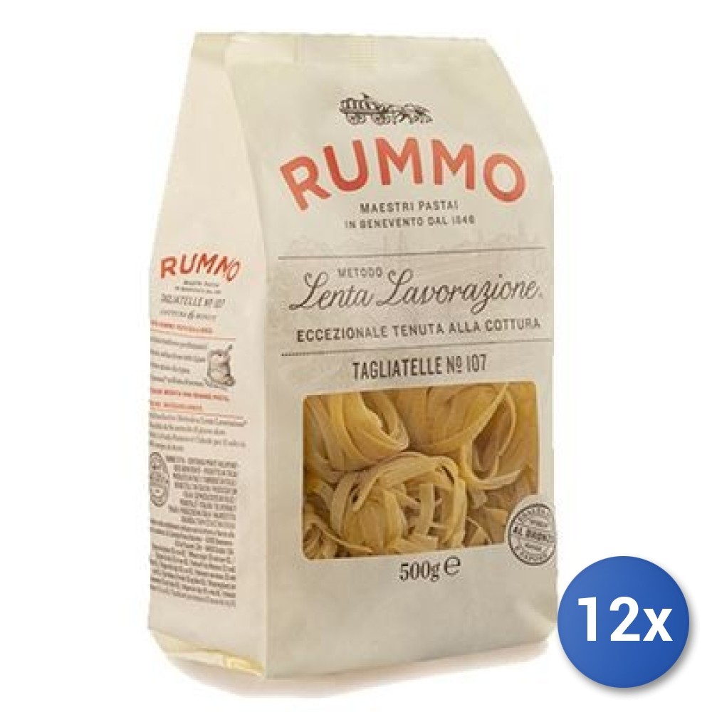 12X Multipack Rummo Semola 107 Tagliatelle Nidi Gr 500