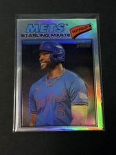 2026 Topps Heritage #213 Starling Marte Chrome Refractor