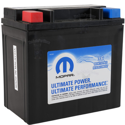 16-25 Vehicle Battery Genuine Mopar BBAUX101AB