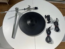 Roland V-Drums CY-13R Triple Zone Cymbal + Roland Omni Ball Arm, Clamp & Cables