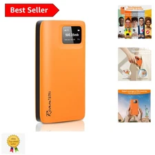 RoamWiFi 4G LTE Portable Hotspot Router – 10 Devices, 1GB Data, Global Coverage