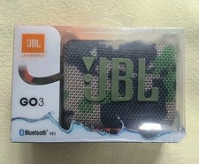 Brand New in Box Camo JBL Go 3 Bluetooth Speaker Portable Music Player