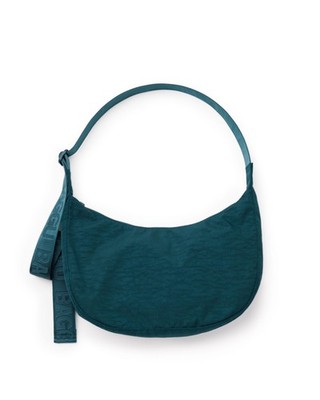 BAGGU Medium Crescent Bag Nylon Deep Sea